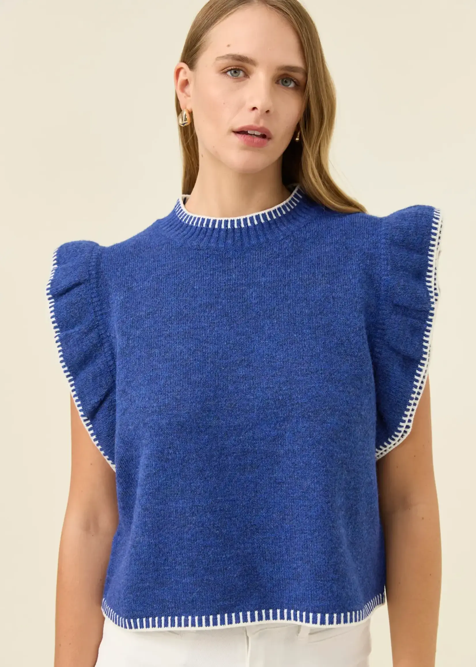 Isle Of Mine Athena Frill Knit Top