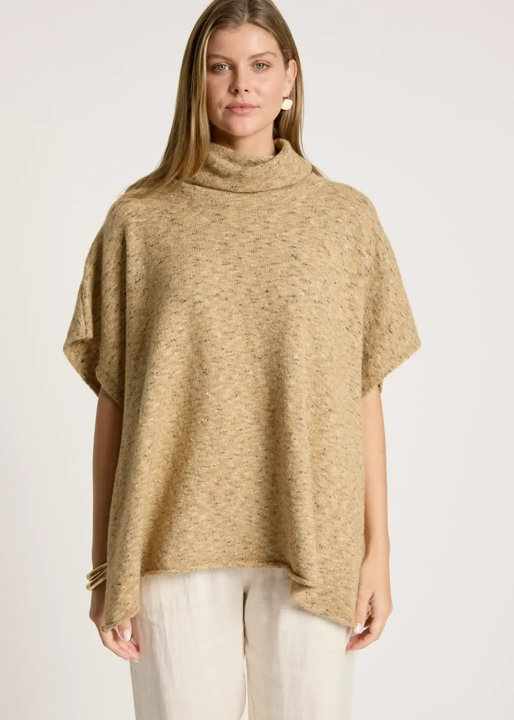 Eb & Ive Zarda Poncho One Size
