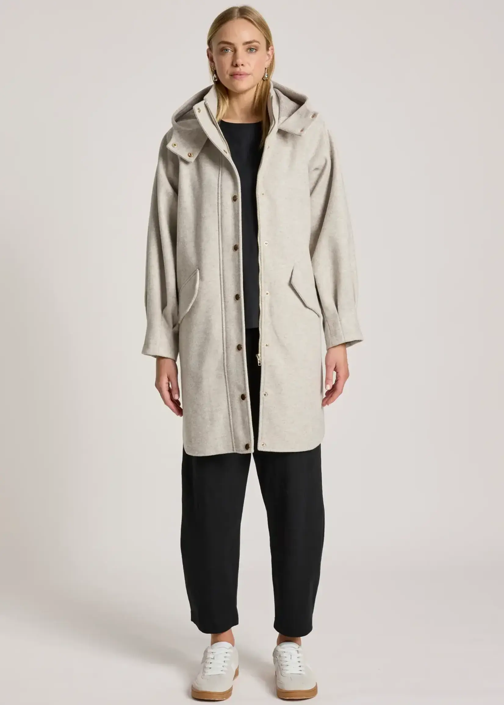 Eb & Ive Sable Hood Jacket