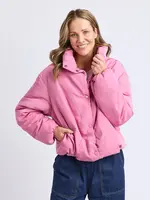 Elm Poppy Puffer Jacket