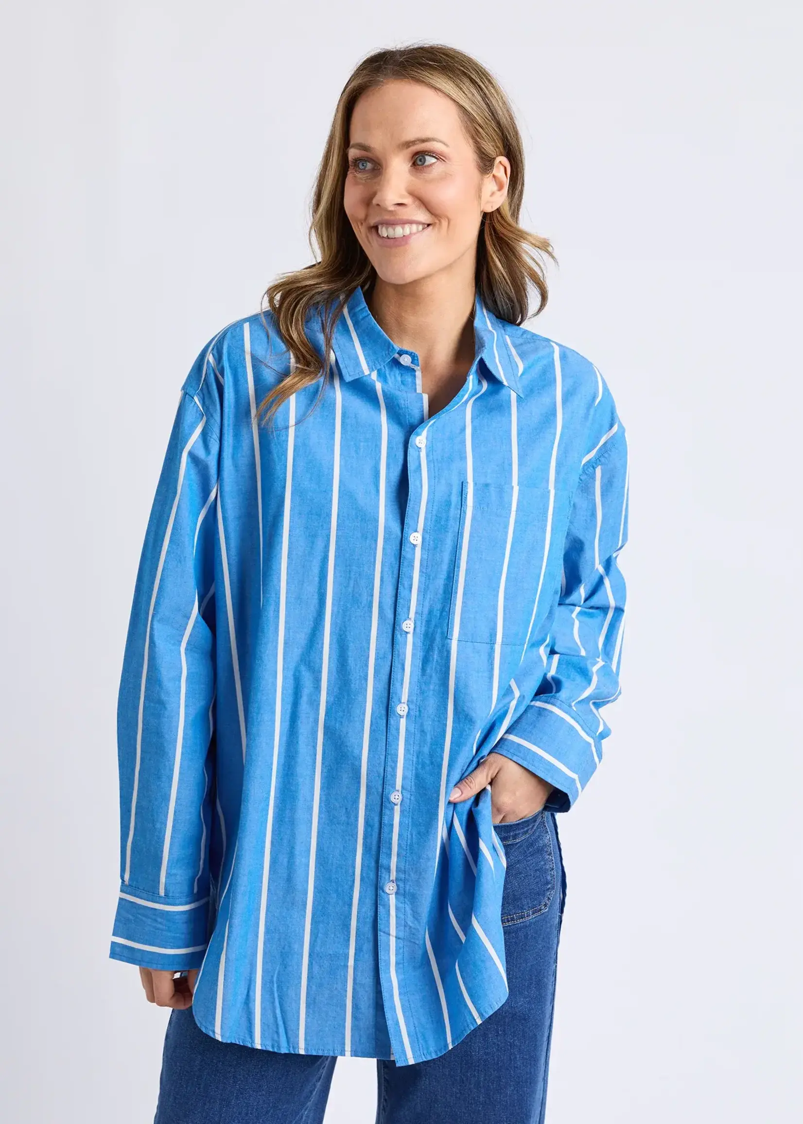 Elm Mia Striped Shirt