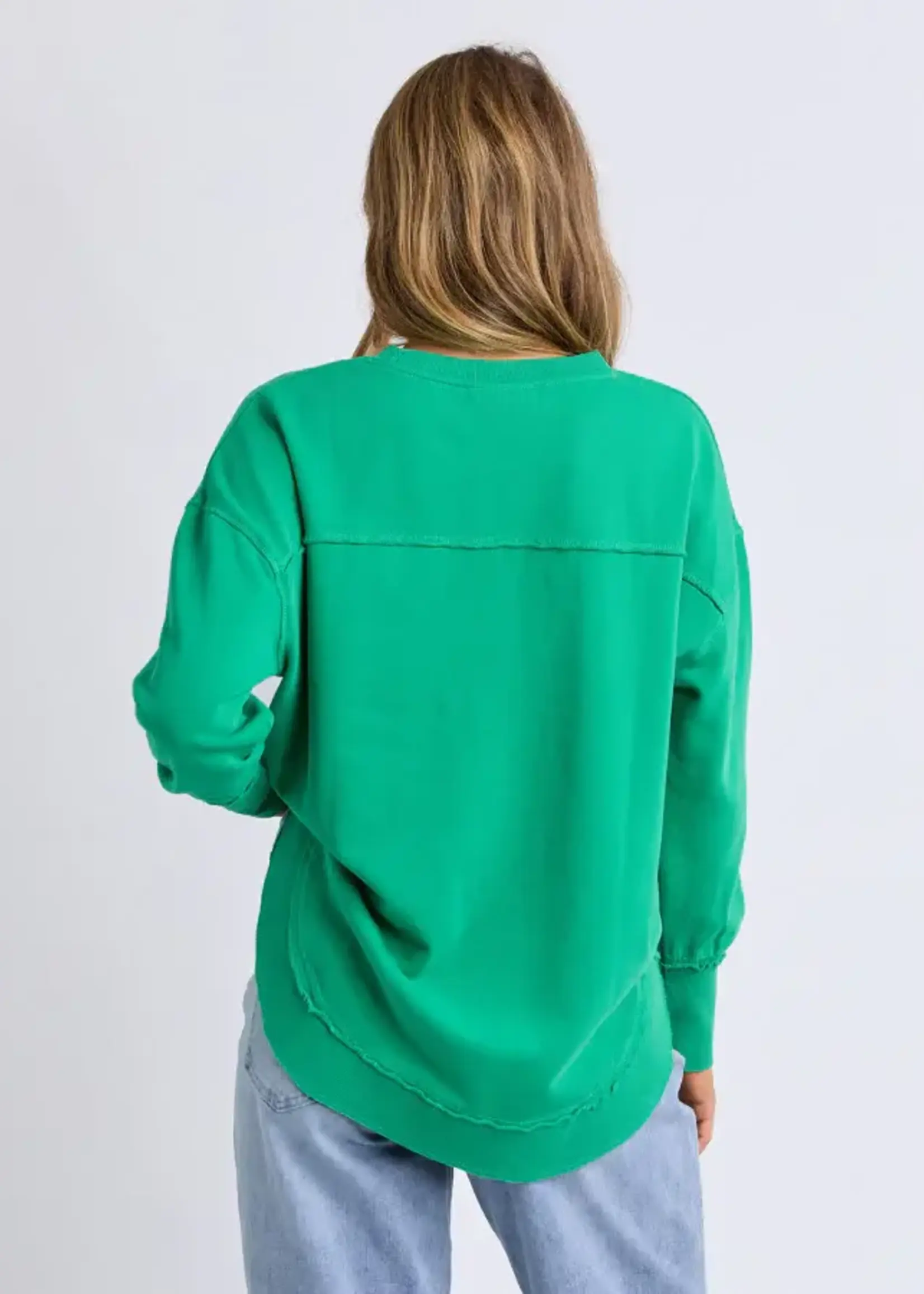 Foxwood Delilah Crew Bright Green