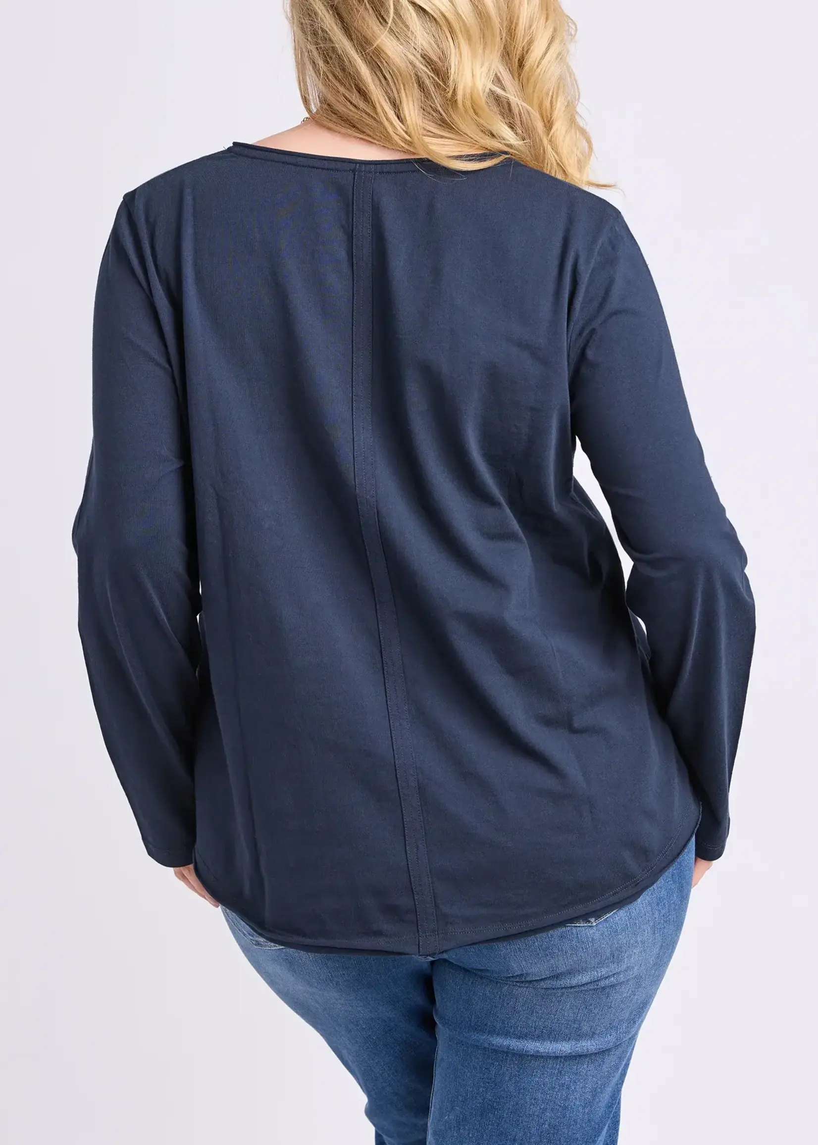 Elm Pima V Tee LS
