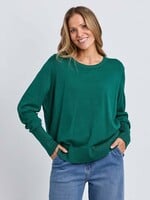 Elm Sunny Long Sleeve Knit Turq