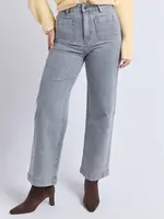 Foxwood Sarah Wide Leg Washed Grey