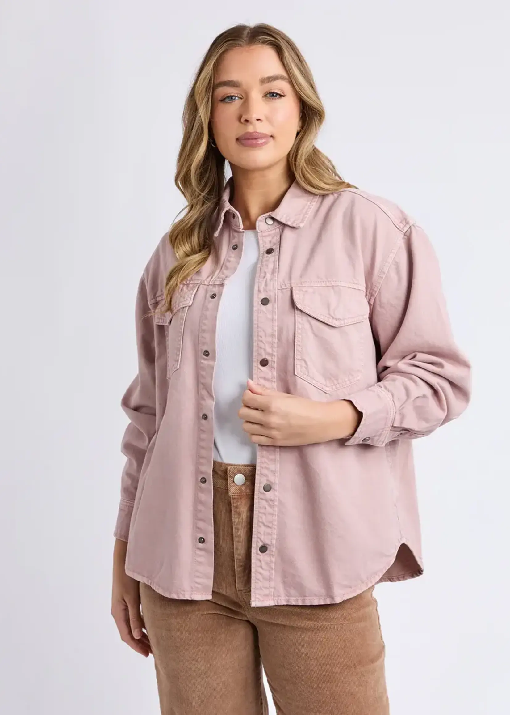Foxwood Dasy Overshirt Dark Pink