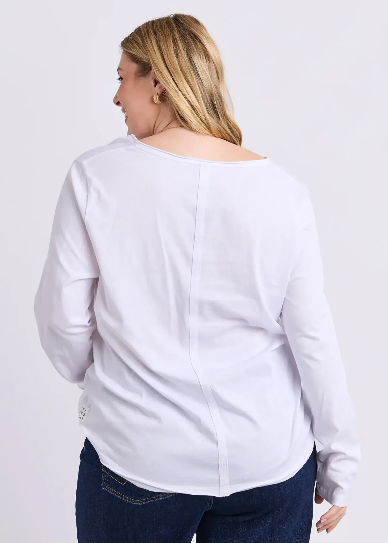 Elm Pima V Tee LS