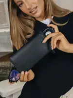 Black Caviar Sia Sunglasses Case/Wallet