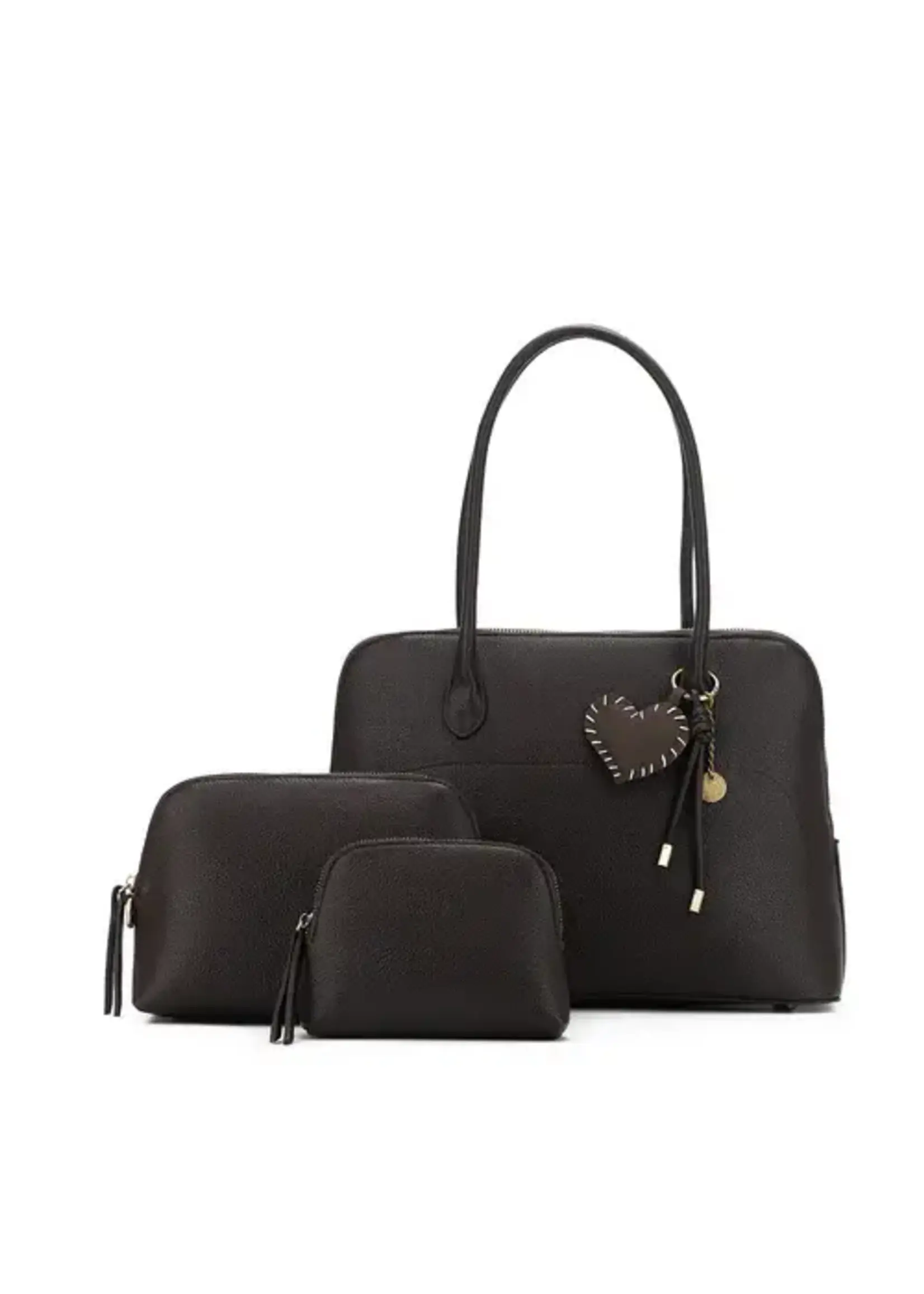 Black Caviar Francesca 3pce Bag