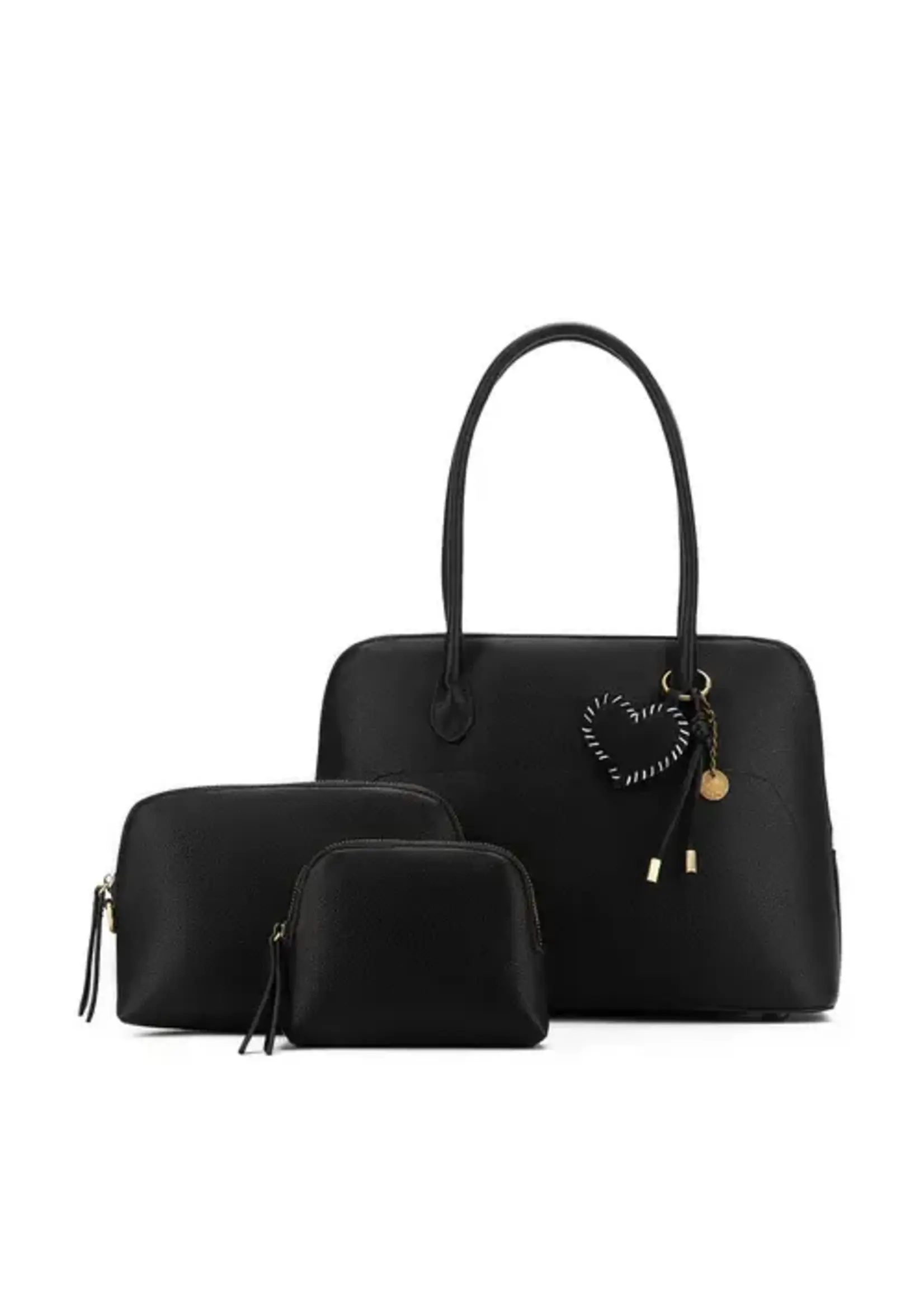 Black Caviar Francesca 3pce Bag