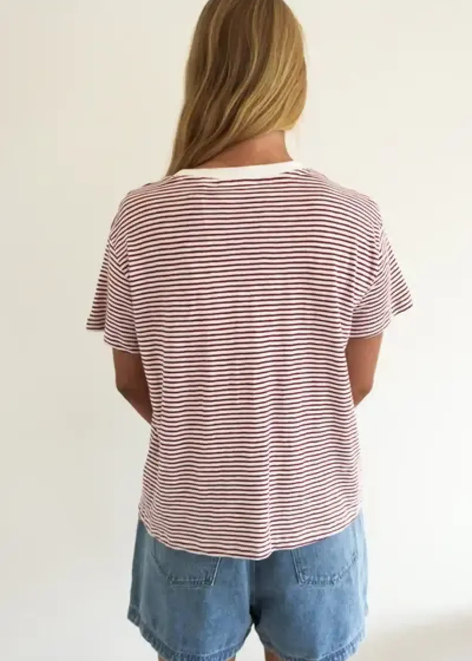 Foxwood Huch Stripe Tee