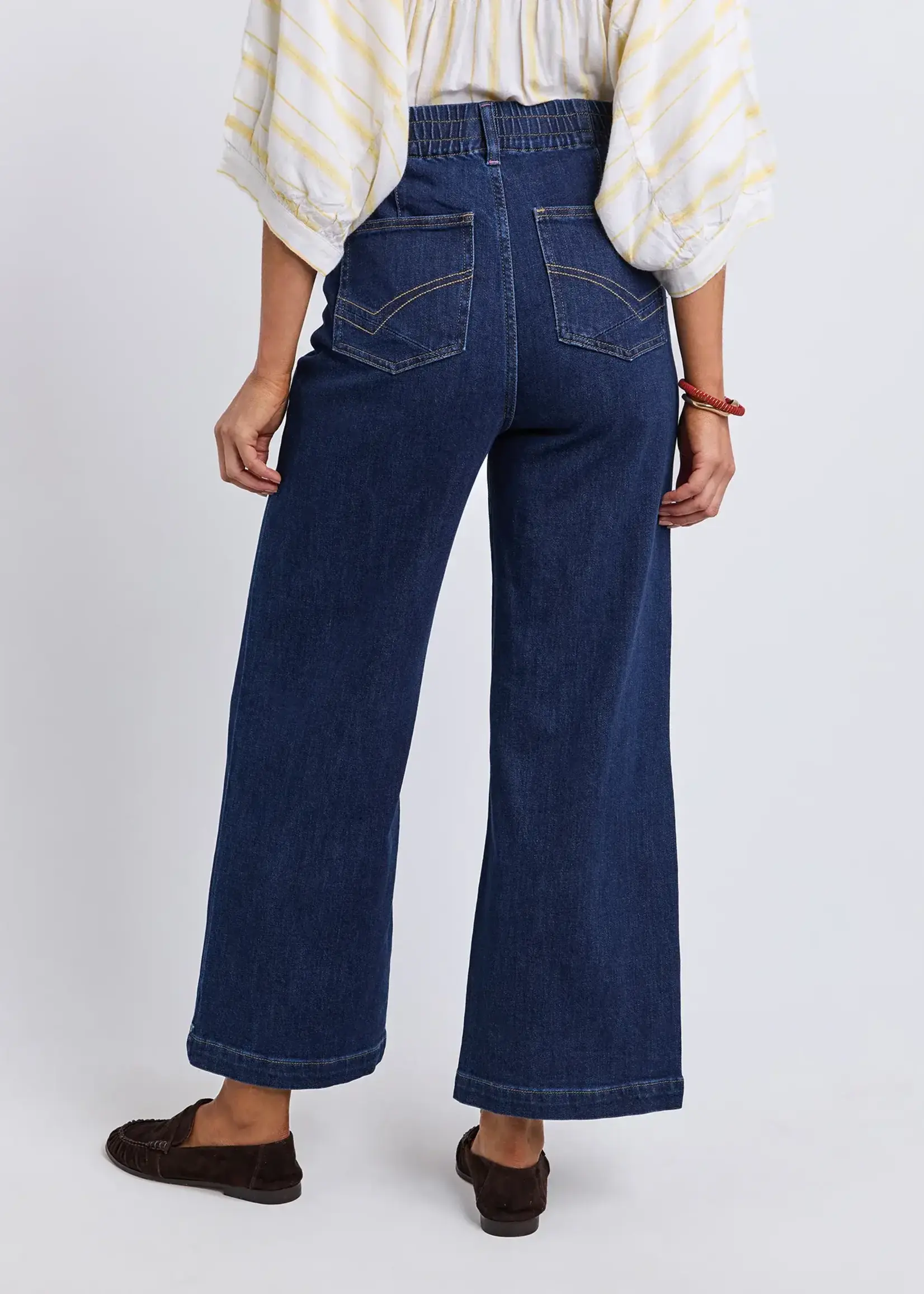 Elm Alyssa Front Pocket Jean DBLU