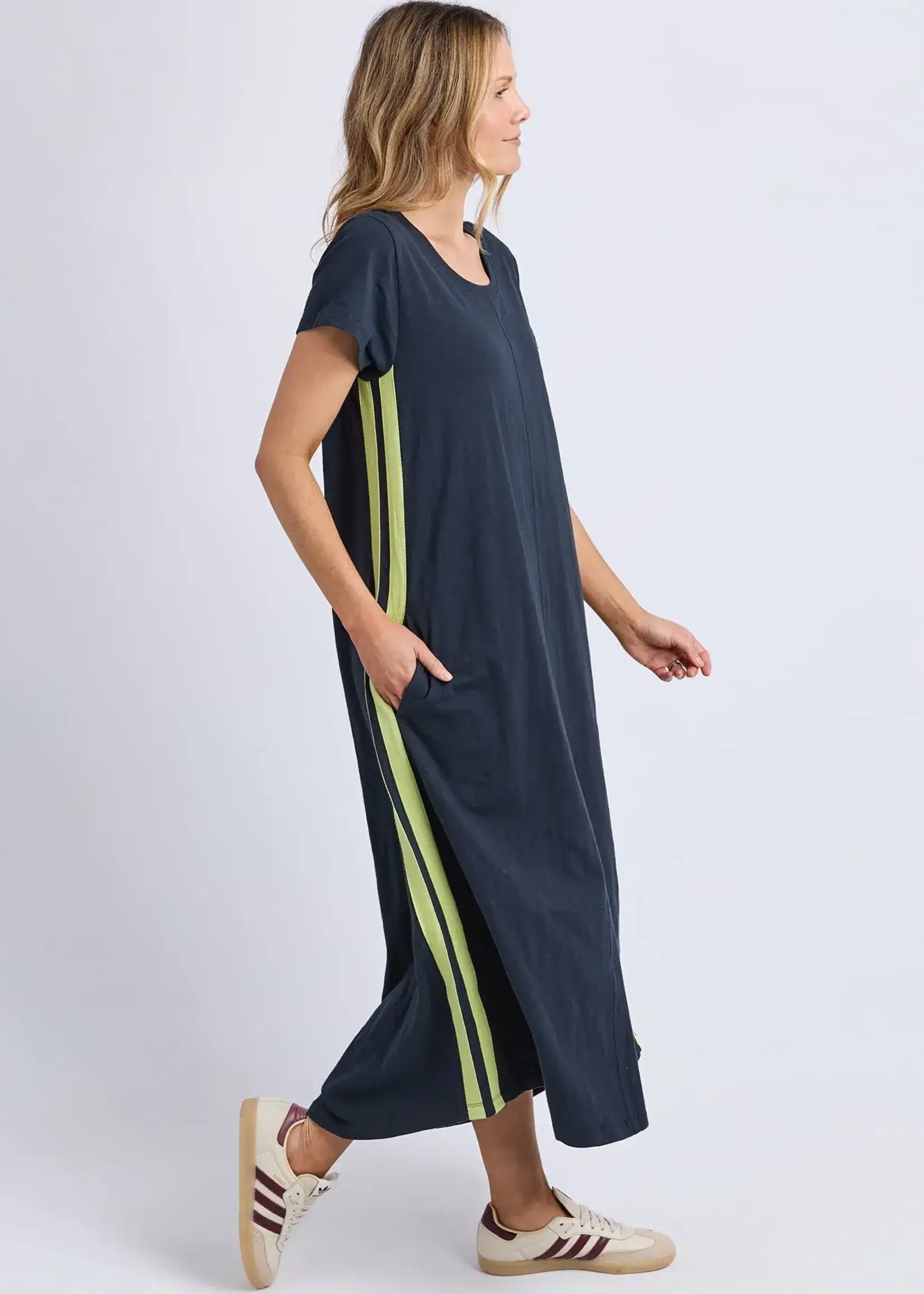 Foxwood Recovery Dress Mint Stripe