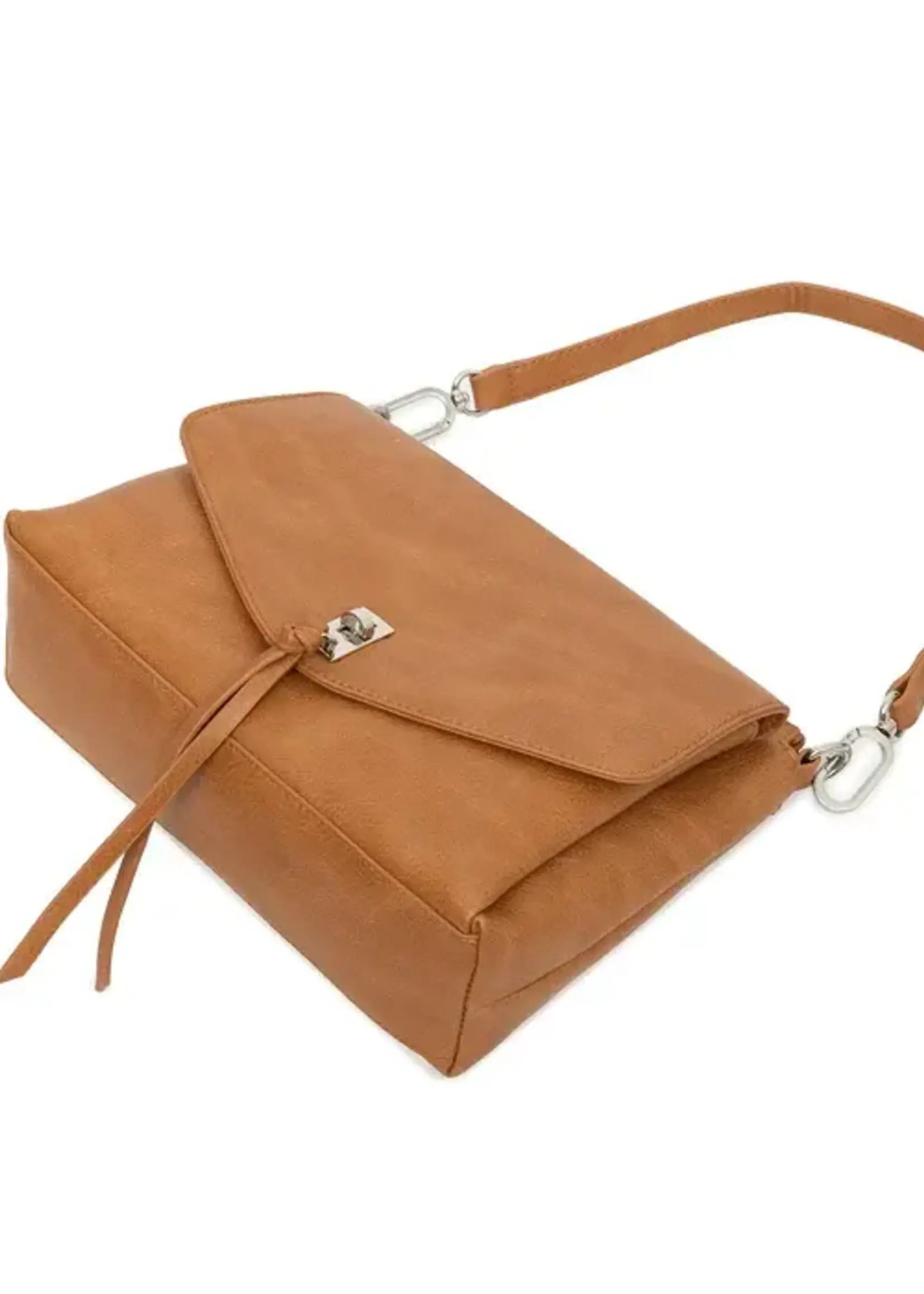 Black Caviar Becky Flap Crossbody Bag