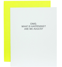 Chez Gagne OMG Are We Adults? Card