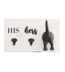 Mud Pie HIS HERS HOOKS