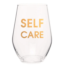 Chez Gagne Self Care Wine Glass