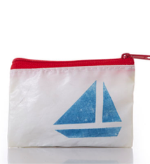 Sea Bags Change Purse - Sailboat