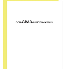 Chez Gagne Con-Grad-ulations Card