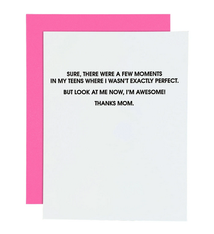 Chez Gagne I'm Awesome - Mother's Day Card