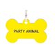 About Face Designs Dog Tag - Party Animal