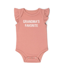 About Face Designs Grandma's Favorite Onesie 3-6 Months