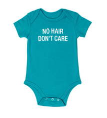About Face Designs No Hair Onesie 3-6 Months