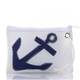 Sea Bags Wristlet - Navy Anchor