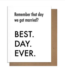 Pretty Alright Goods BDE Married Card