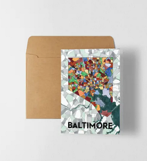 5" x 7" Baltimore Greeting Card