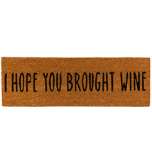 Creative Brands Door Mat - Brought Wine