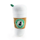 Haute Diggity Dog Starbarks Coffee Cup W/ Lid Dog Toy - XLarge