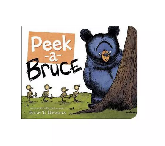 Hachette Peek-A-Bruce (Board Book)