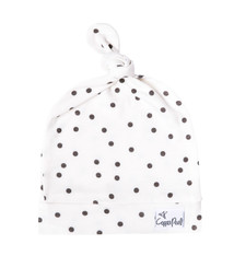 Copper Pearl Top Knot Hat Willow