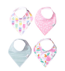 Copper Pearl Bandana Bib Set Summer