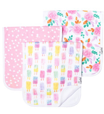 Copper Pearl Burp Cloth Set Summer