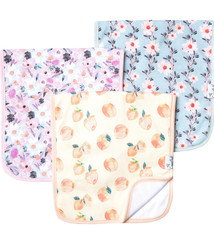 Copper Pearl Burp Cloth Set Morgan