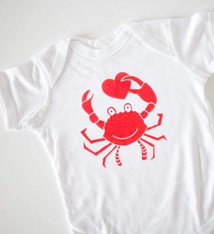 Exit343Design Crab Friend Onesie