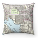 Map Pillow Canton
