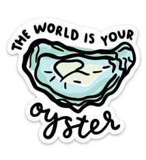 Brittany Paige World is Your Oyster Sticker