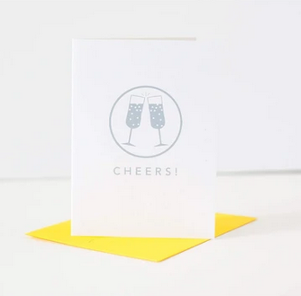 Exit343Design Congrats Cocktail Cheers Card