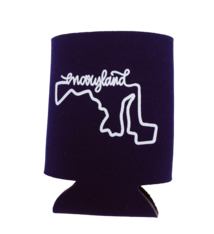 Lizzylovesletters Koozie Blue Maryland