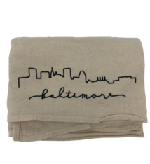 Grainwell Baltimore City Skyline Tea Towel