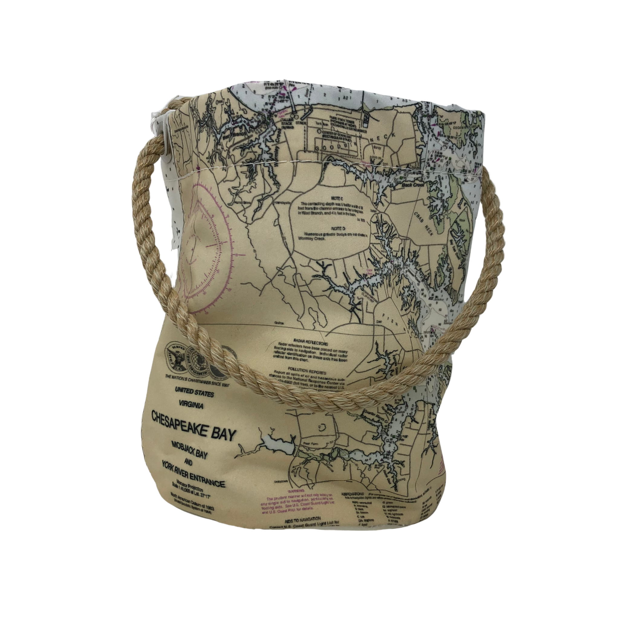 Sea Bags Bucket Bag - Chesapeake Bay