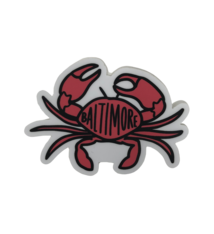 Brittany Paige Baltimore Crab Sticker - Red