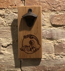 LeRoy Woodworks Magnetic Bottle Opener - Boh