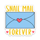 Row House 14 Snail Mail Forever Sticker