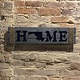 LeRoy Woodworks Maryland Rope Home Sign - Stained Grey