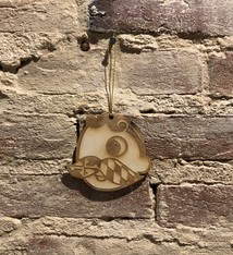 LeRoy Woodworks Natty Boh MD Mustache Ornament