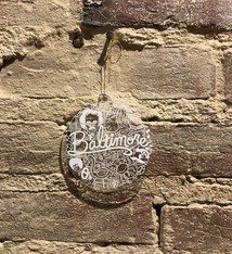 Exit343Design Baltimore Icons Ornament